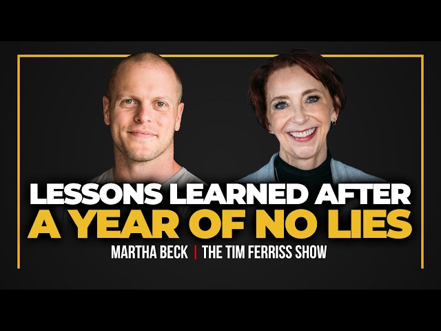 The Amazing and Brutal Results of Zero Lies for 365 Days — Martha Beck