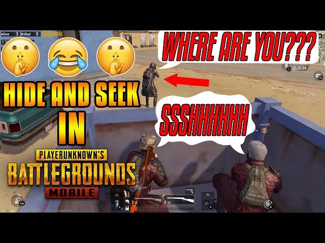 HIDE AND SEEK IN PUBG MOBILE FUNNY MOMENTS #1