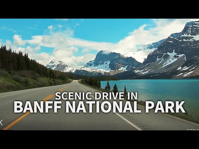 SCENIC DRIVE - Banff National Park, Icefields Pkwy, Alberta, CANADA, Travel