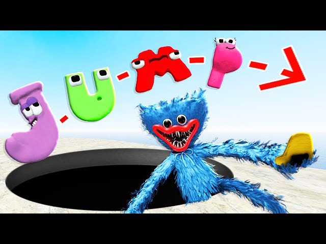 Who has the Longest Jump? Alphabet Lore or Huggy Wuggy
