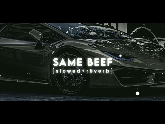 SAME BEEF (SLOWED REVERB)|SIDU MOSE WALA|