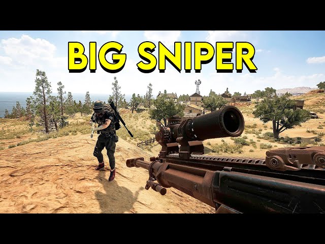 We Found the Big Sniper in PUBG!