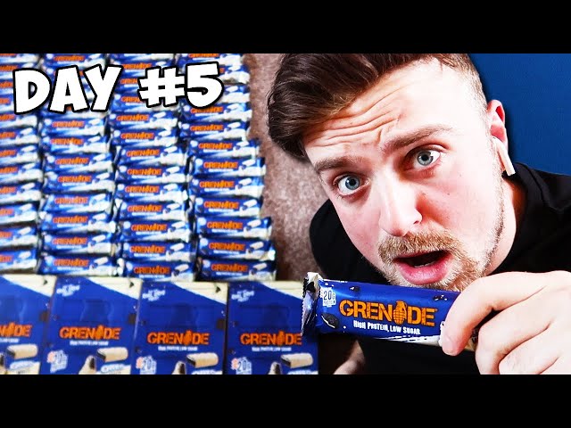 I Ate ONLY Protein Bars For a Week