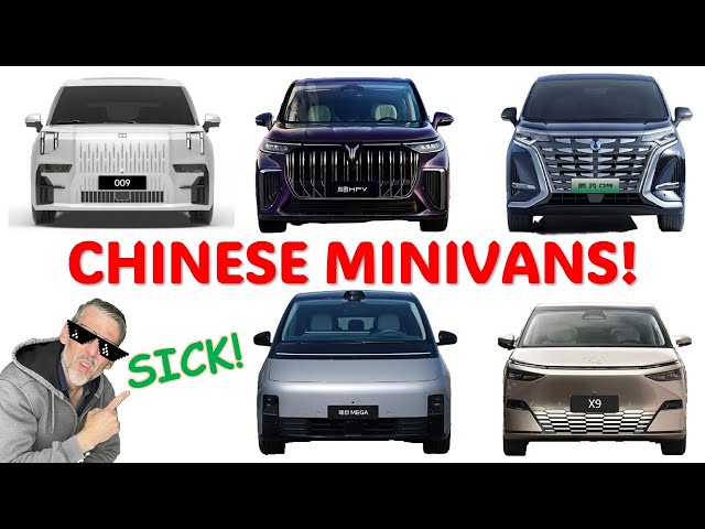 Chinese Minivans are SICK!  Is this a design trend that will come here?