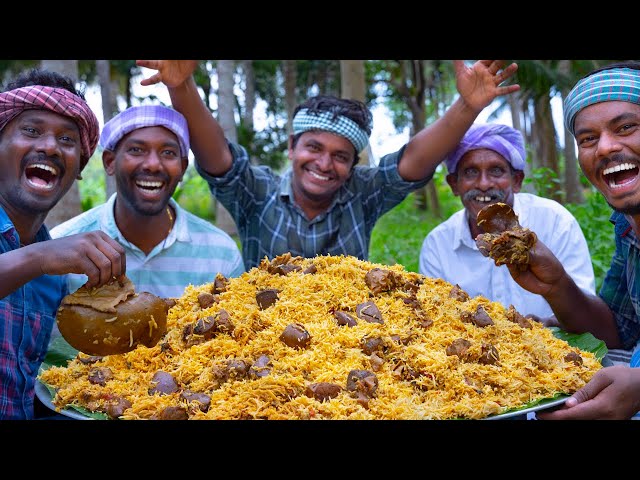 LIVER BIRYANI | Mutton Liver Biryani Cooking in Village | Biryani Recipe | Goat Liver Recipe