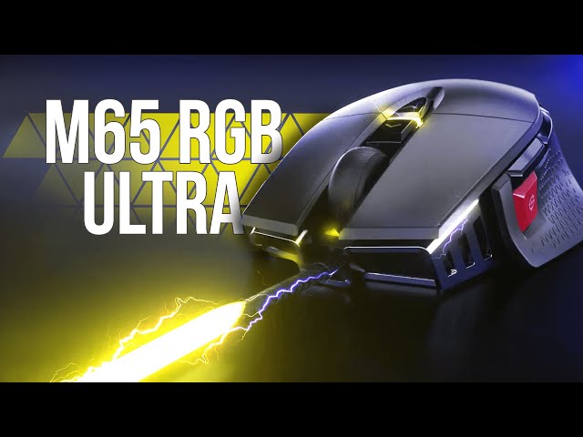 CORSAIR M65 RGB ULTRA Gaming-Maus mit QUICKSTRIKE-Tasten! 🖱️🎯
