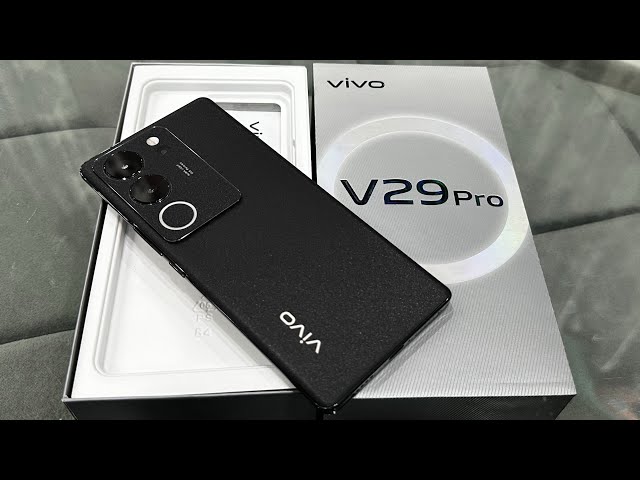 Vivo V29 Pro Black Unboxing,First Look & Review 🔥 | Vivo V29 Pro 5G Price,Spec & Many More