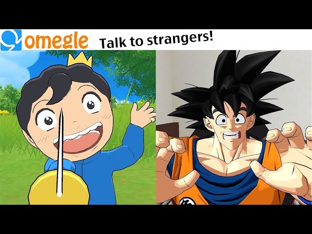Surprise Omegle Call - Goku's Nightmare Comes True