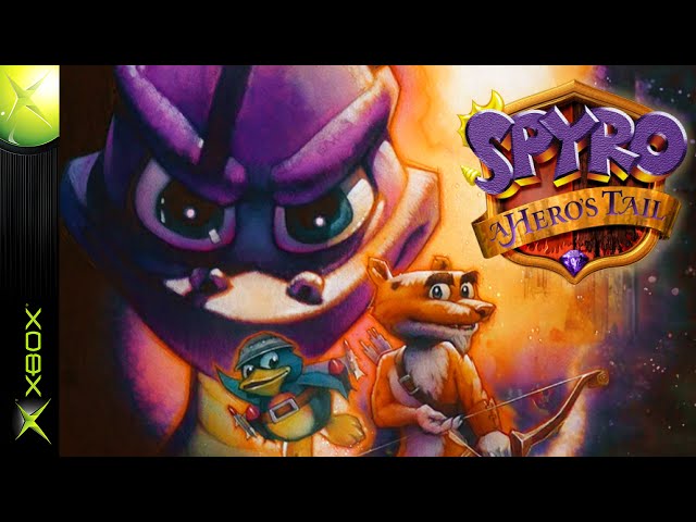 Spyro A Hero's Tail (2004) FULL GAME Walkthrough 100% [60FPS] [XBOX] No Commentary