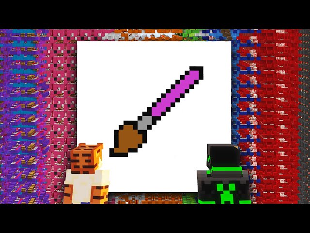 We Built Microsoft Paint in Minecraft (again)