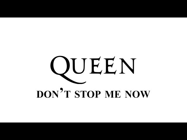 Queen - Don't stop me now - Remastered [HD] - with lyrics