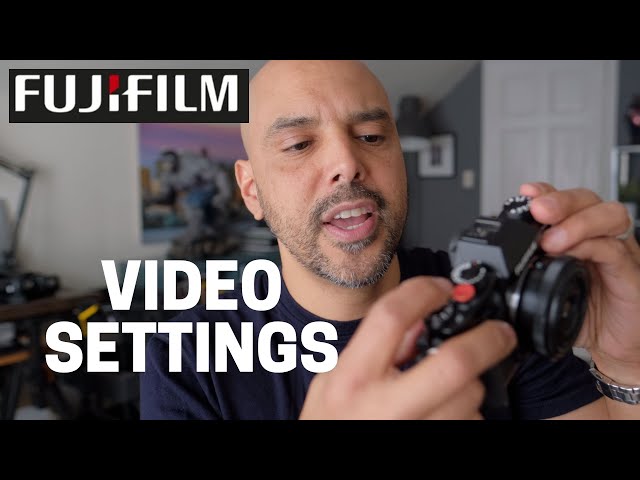 Best Fujifilm video settings for NON-videographers.
