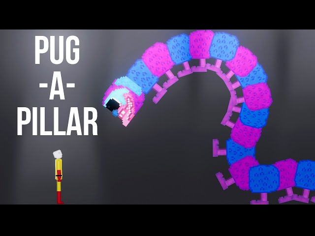 SAITAMA vs PJ Pug-a-Pillar [Poppy Playtime] - People Playground 1.24