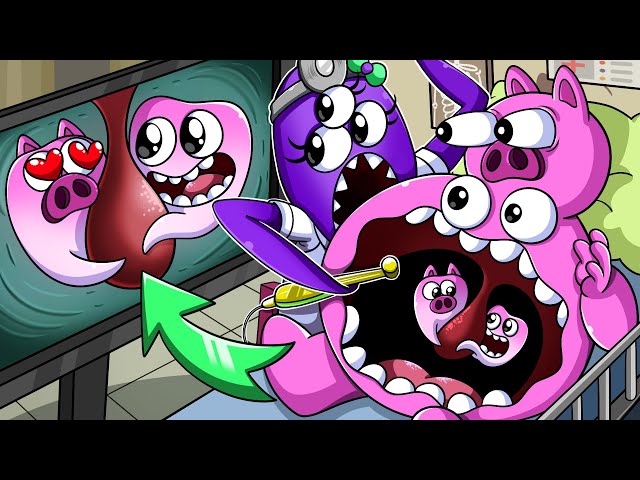 [Animation] CHEF PIGSTER Has A Teeth problem😬🦷 | Teeth & Dentist Cartoon ALL COMPLETE EDITION!