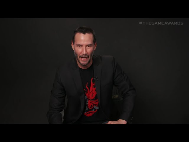 Keanu Reeves Presents Best Game Direction at The Game Awards 2020