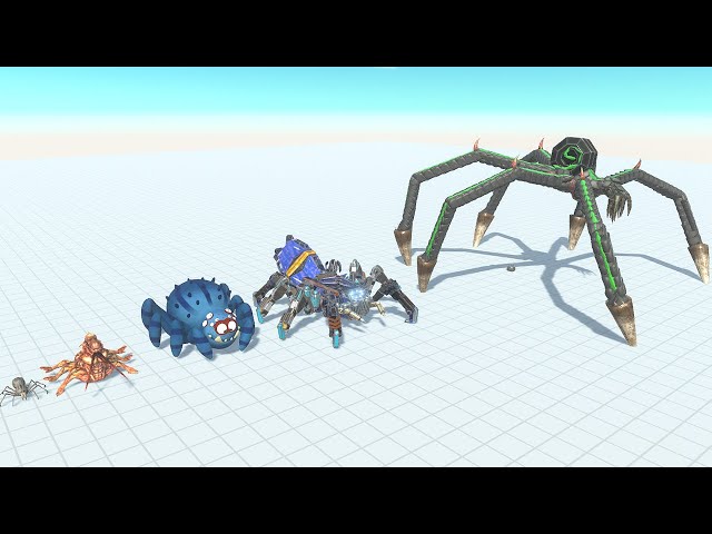 SPIDER T-REX of Evolution VS All Dinosaurs Rescue GODZILLA & KONG From GIANT PYTHON Animal Revolt