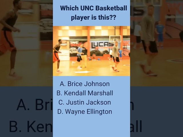 Can you guess the UNC Basketball player??