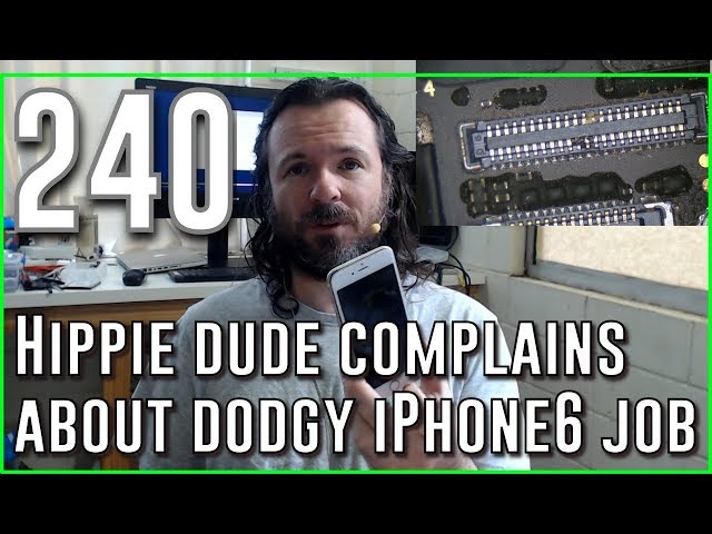 #240 iPhone 6 "No display" hack job of a prior job