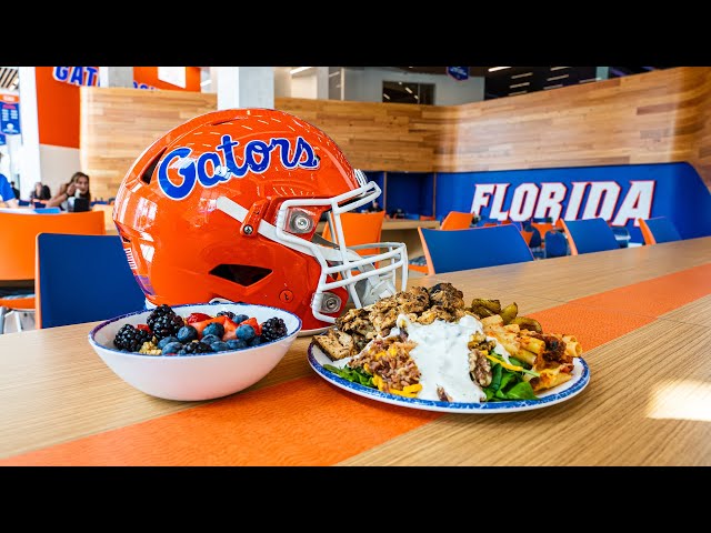 What it Takes to FEED the FLORIDA GATORS FOOTBALL Team | AthlEATS