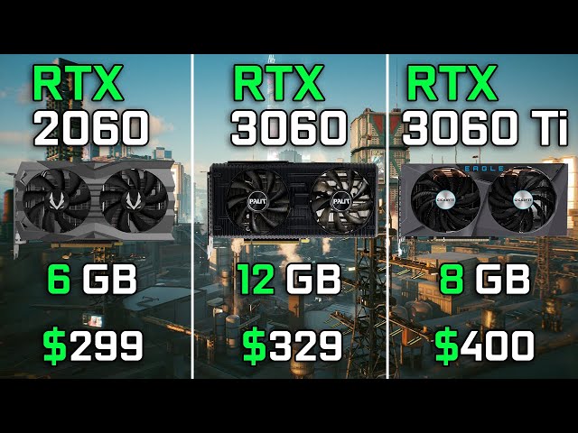 RTX 2060 vs RTX 3060 vs RTX 3060 Ti - Test in 7 Games