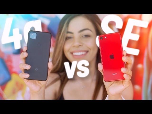 Pixel 4a vs iPhone SE Camera Test & Review!