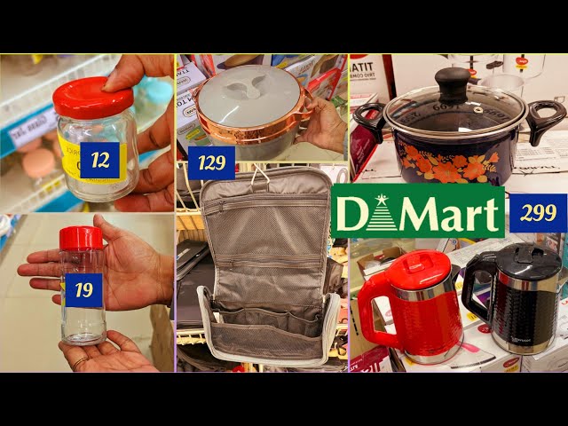 DMart latest offers, cheap & useful kitchen & household starting ₹12, nonstick cookware, organisers