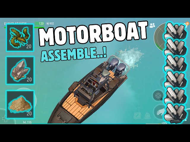 New Series - I Have Completed THE MOTORBOAT! What Resources Will I Get | Last Day On Earth: Survival