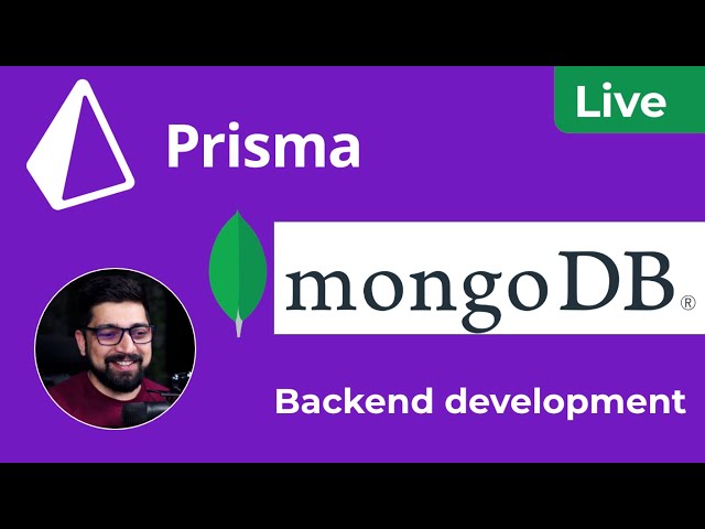 Learn backend development with Prisma and mongodb