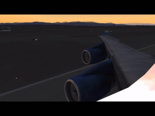 LAX United Airlines Landing REALISTIC - X-Plane 10