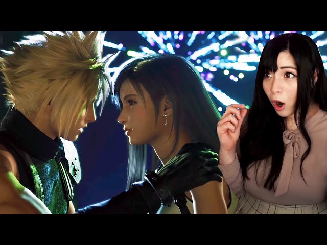 TIFA AND CLOUD LOVE SCENE! GOLD SAUCER INTIMATE DATE!! Final Fantasy VII Rebirth Reactions