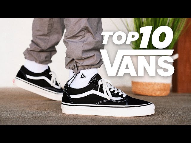 Top 10 VANS Shoes For 2022