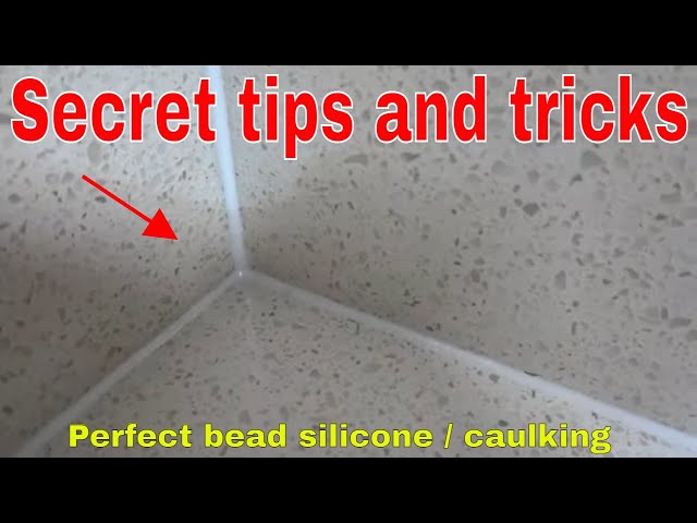 How to apply silicone  - Secret Tips and tricks