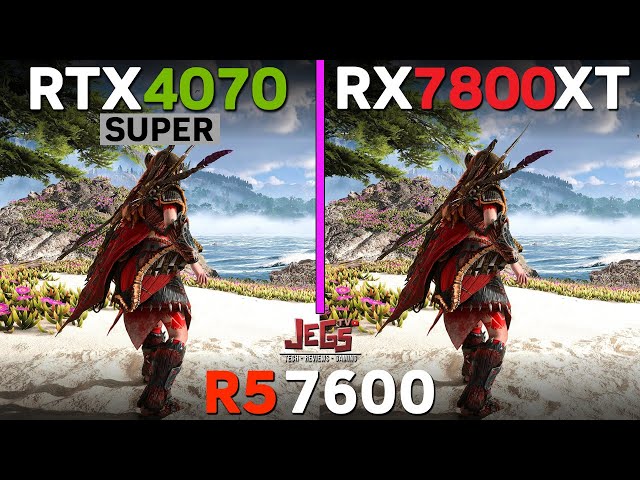 RX 7800 XT vs RTX 4070 Super | Ryzen 5 7600 | Tested in 15 games