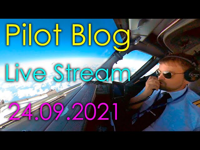 Pilot Blog Live Stream. Flight Simulator 2020