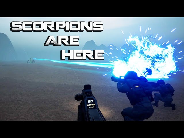 STARSHIP TROOPERS ARE NO MATCH FOR THE SCORPIONS
