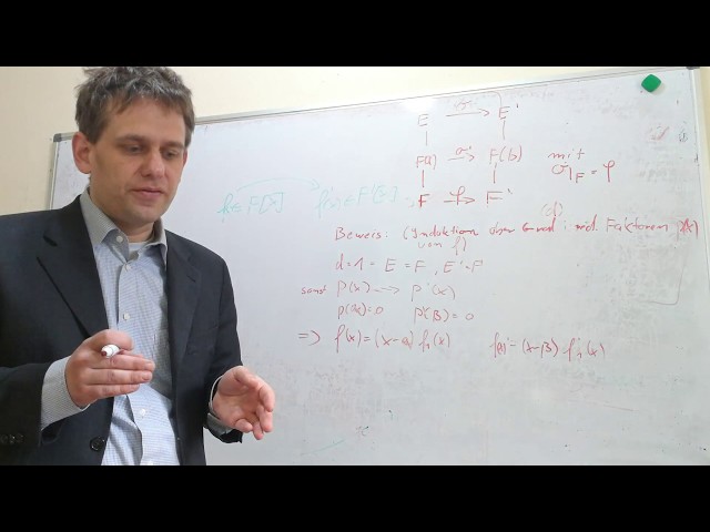 Galoistheorie: Isomorphismus auf Zerfällungskörper fortsetzen