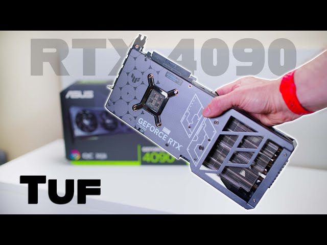 IT'S TOO BIG 😜 | ASUS TUF RTX 4090 OC UNBOXING & Installation Guide - In 4K HDR