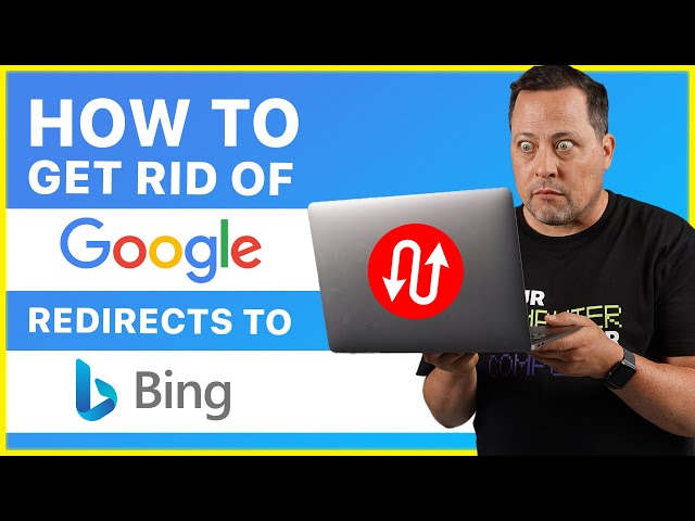 How to stop Google from redirecting to Bing (EASY TUTORIAL)