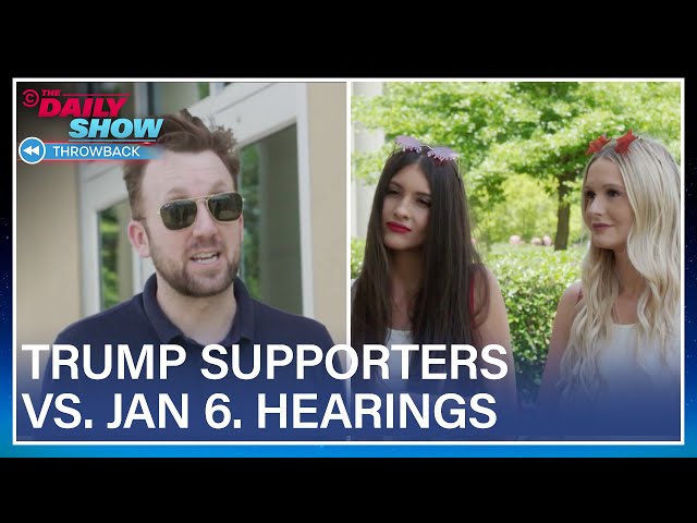 Jordan Klepper Shows Trump Supporters January 6th Hearing Clips | The Daily Show