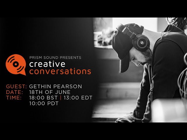 Creative Conversations with Gethin Pearson
