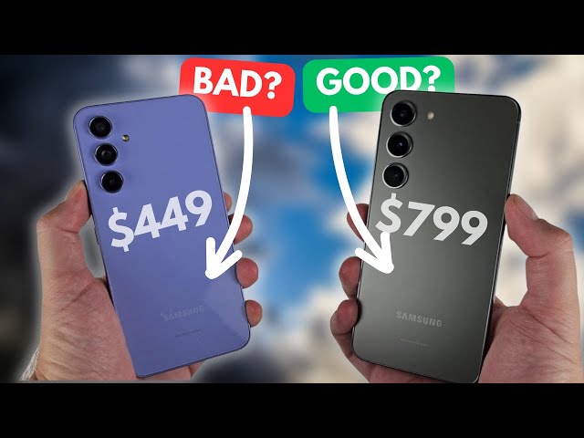 Galaxy A54 vs S23 - The ULTIMATE Comparison