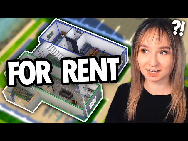 Building an apartment block for The Sims 4 For Rent