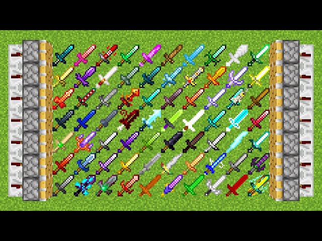 all minecraft swords combined
