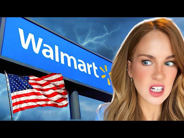 10 weird things I saw at WALMART | Visiting the USA as a European