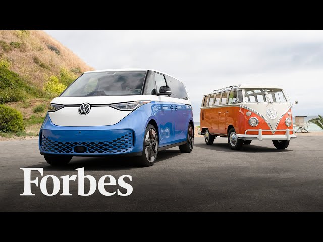 The Volkswagen ID. Buzz Reimagines A VW Classic As A First-Of-Its-Kind EV | Forbes Life