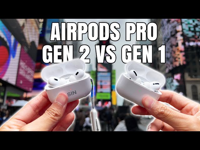Apple AirPods Pro Gen 2 vs Gen 1 / 2 Weeks vs 2 Years