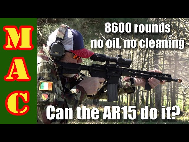BCM AR15 - 8600 Rounds NO OIL & NO CLEANING