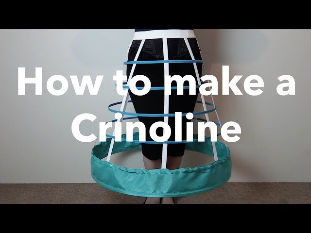 How to make a Crinoline / Hoop Skirt (Tutorial)