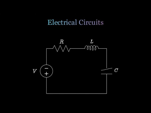 3.7 part 1: Modeling Electrical Circuits with Differential Equations