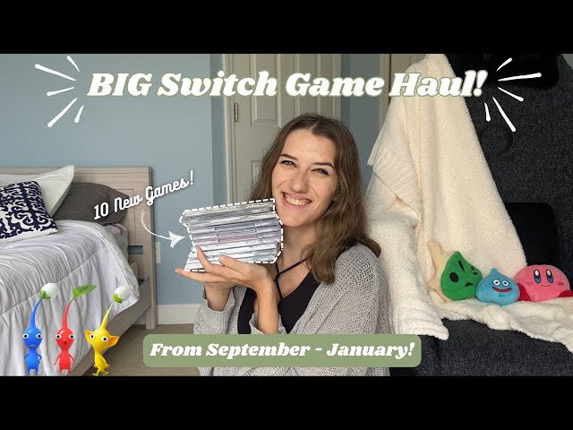 BIG Switch Games Haul! | fall, christmas, and birthday pick-ups!